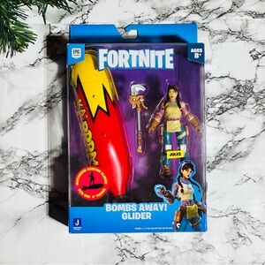 Fortnite Motorized Bombs Away Glider w/ Jules 4 inch Action Figure NEW